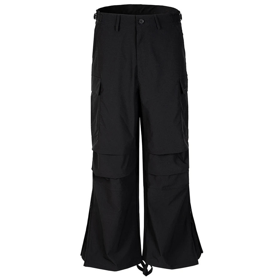 Men Fashion Baggy Flared Pants