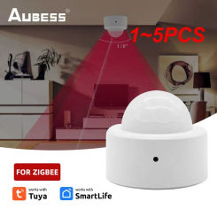 1~5PCS 3.0 Tuya Mini Smart Human Motion Movement Body PIR Transducer Infrared Sensor Detector Smart Life Home Security