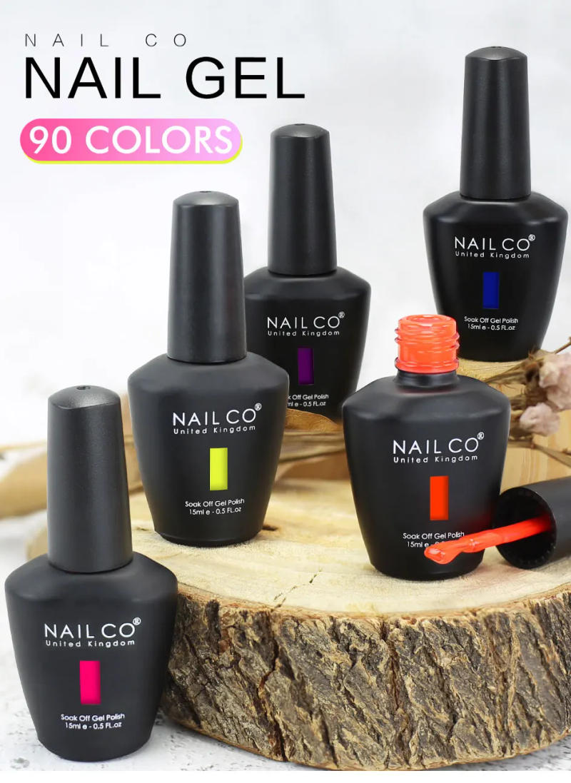 Description Picture 2 of itemNAILCO Nude Series New Arrival Primer Gel Varnish Soak Off UV LED Gel Nail Polish Gellak Lucky Gel Nail Polish Hybrid Nail Art