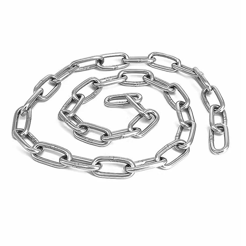 Description Picture 4 of item304 Stainless Steel Chain for Pets, Dog Drive Ring Chain, Outdoor Clothesline Swing Liftin Chain