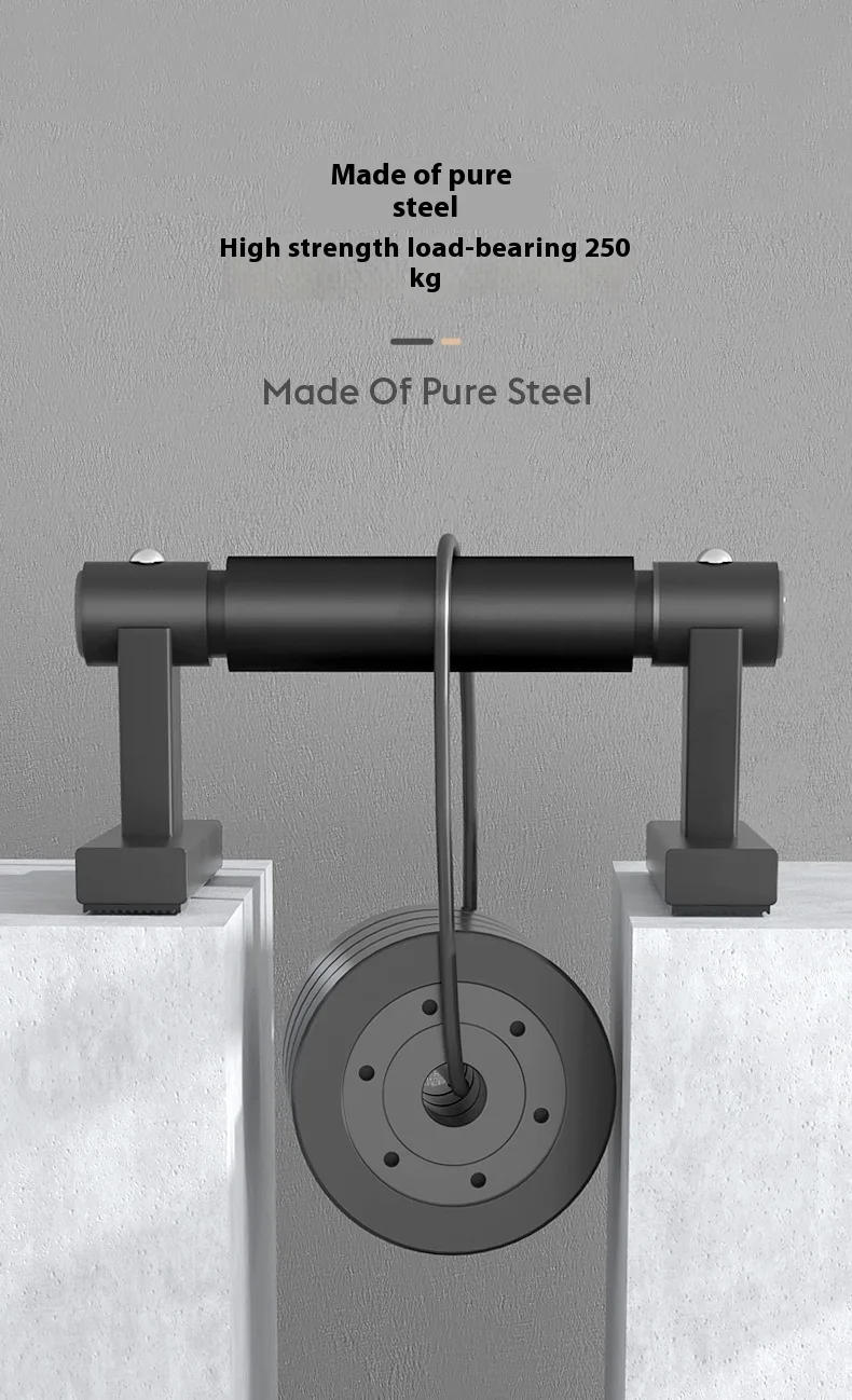 Description Picture 6 of item1 Pair Gym Push-up Bar Stands With Handles Chest Abdomen Arms Back Bodybuilding Training Handstand Parallel Rod Gym Accessories