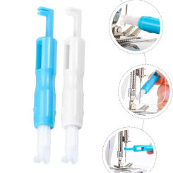 2Pcs Sewing Machine Thread Guide Machine Threading Machine Needle Automatic Threader Home Sewing Needle Inserter Sewing Tool