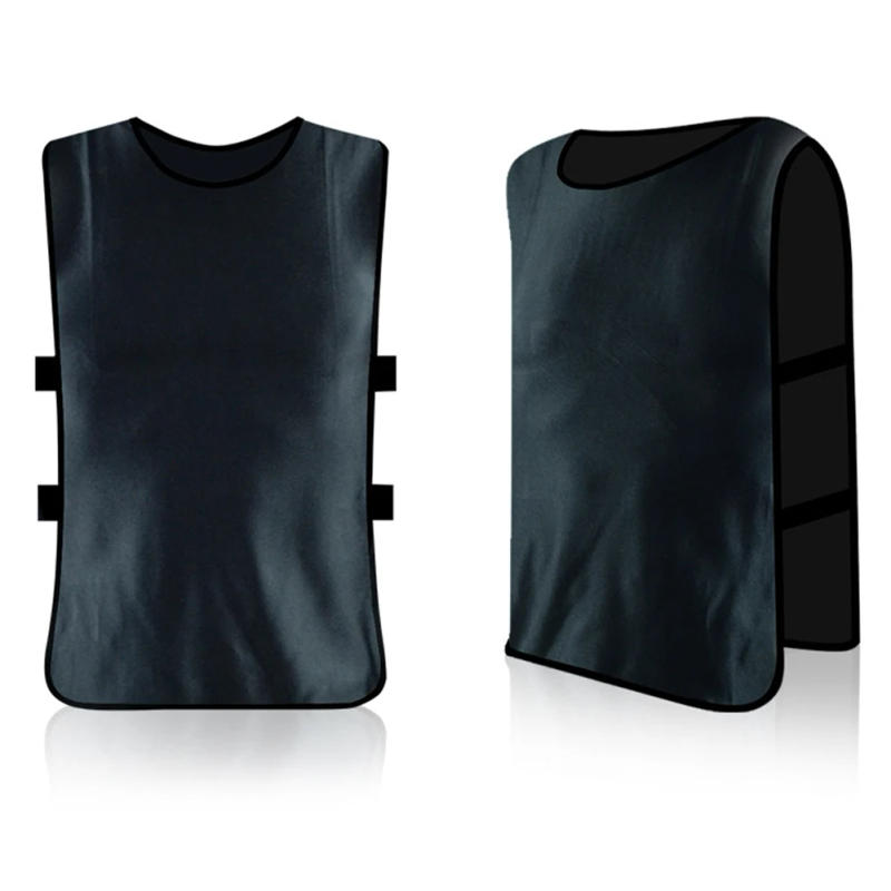 Description Picture 2 of item1pc Kid Sports Vests Training Numbered Bibs Practice Quick-Dry Basketball Football Rugby Team Jersey Polyeste