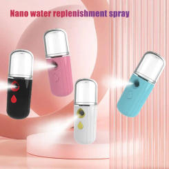 30ml Humidifier Nano Sprayer Water Replenishment Meter Moisturizing Mist Facial Steamer USB Rechargeable Nebulizer Skin Care Too