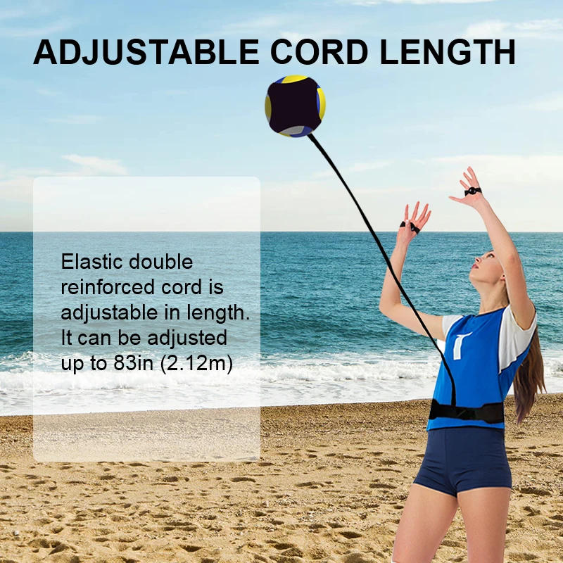 Description Picture 4 of itemOne packaging of volleyball trainer with elastic cord 1 pair of orthotics
