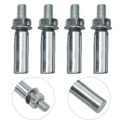 4pcs Bike Standard Cotter Pin 9.5mm 3/8 Bicycle Crank Chainwheel Crank Wedge Bottom Bracket Wedge Bicycle Accessories Parts
