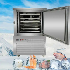 Small quick freezing machine plasma shock freezer 178L 4-6 layers Shock Freezer Blast Chiller CFR BY SEA