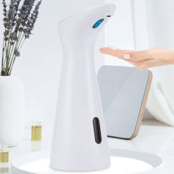 Automatic Soap Lotion Dispenser Battery Operated 200ML Liquid Dispenser Touchless PX6 Waterproof for Kitchen Bathroom Washroom