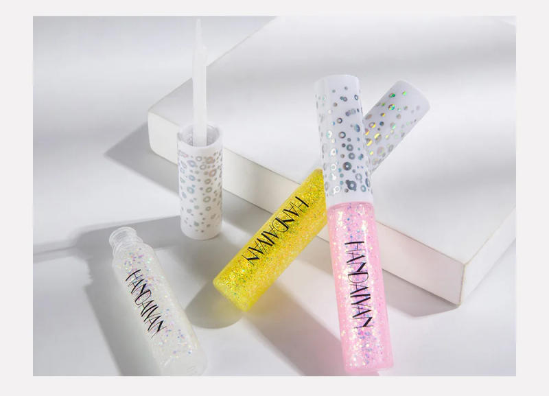 Description Picture 6 of item12 Colors Shiny Eye Liners Cosmetics For Women Pigment Silver Rose Gold Color Glitter Liquid Eyeliner Metallic Colorful Makeup