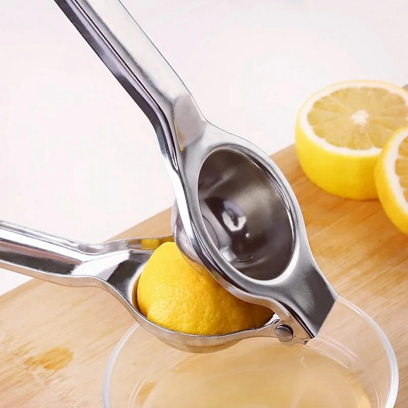 Description Picture 5 of itemLemon Squeezer Juicer 304 Stainless Steel Fruits Squeezer Manual Citrus Juicer Lemon Lime Orange Extract Kitchen Gadgets