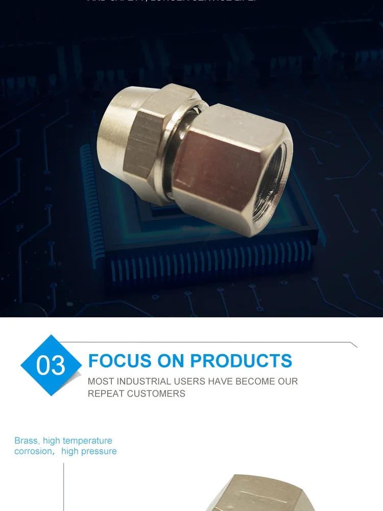 Description Picture 4 of item30PCS PCF Pneumatic Fast Twist Fittings Air Tube Straight Push in Connectors Quick Fittings For 4/6/8/10/12mm Hose Tube