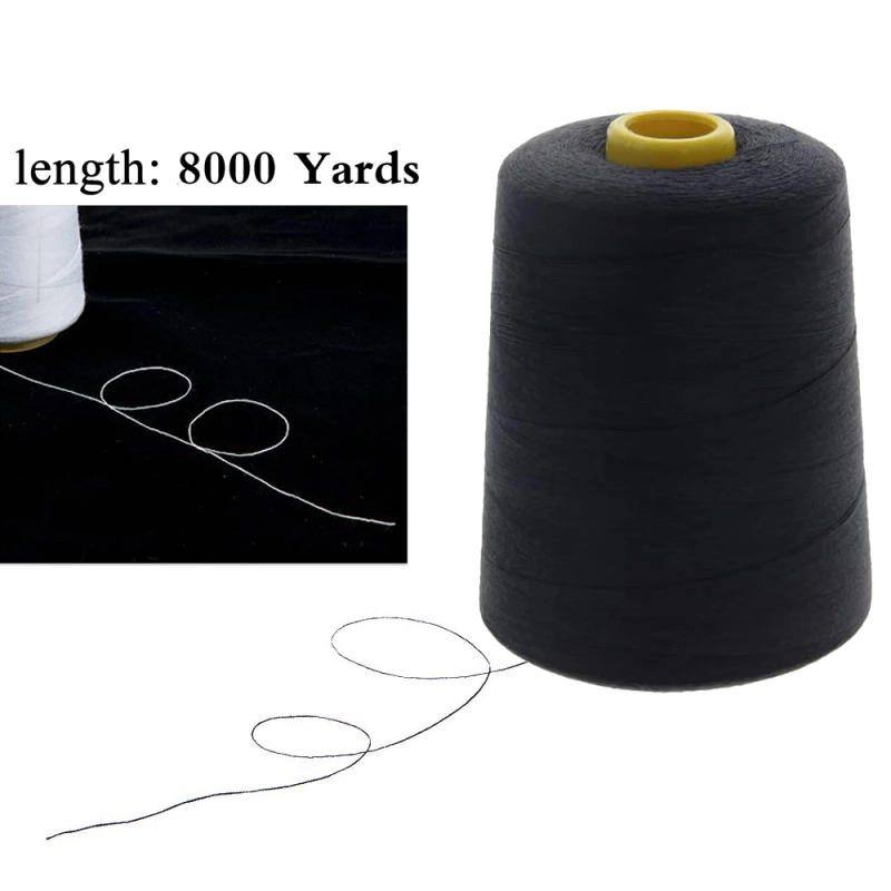 Description Picture 4 of item8000 Yards Spools Sewing Polyester Thread 402 Thread Embroidery Thread for DIY Sewing Machine Clothes Sewing Accessories