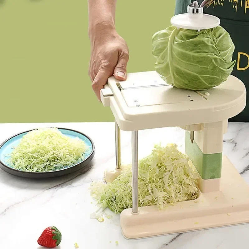 Description Picture 5 of itemCabbage Graters Vegetable Cutter Home Hand-cranked Shredder Slicer Manual Lettuce Shraded Knife Sauerkraut Cutter Kitchen Tools