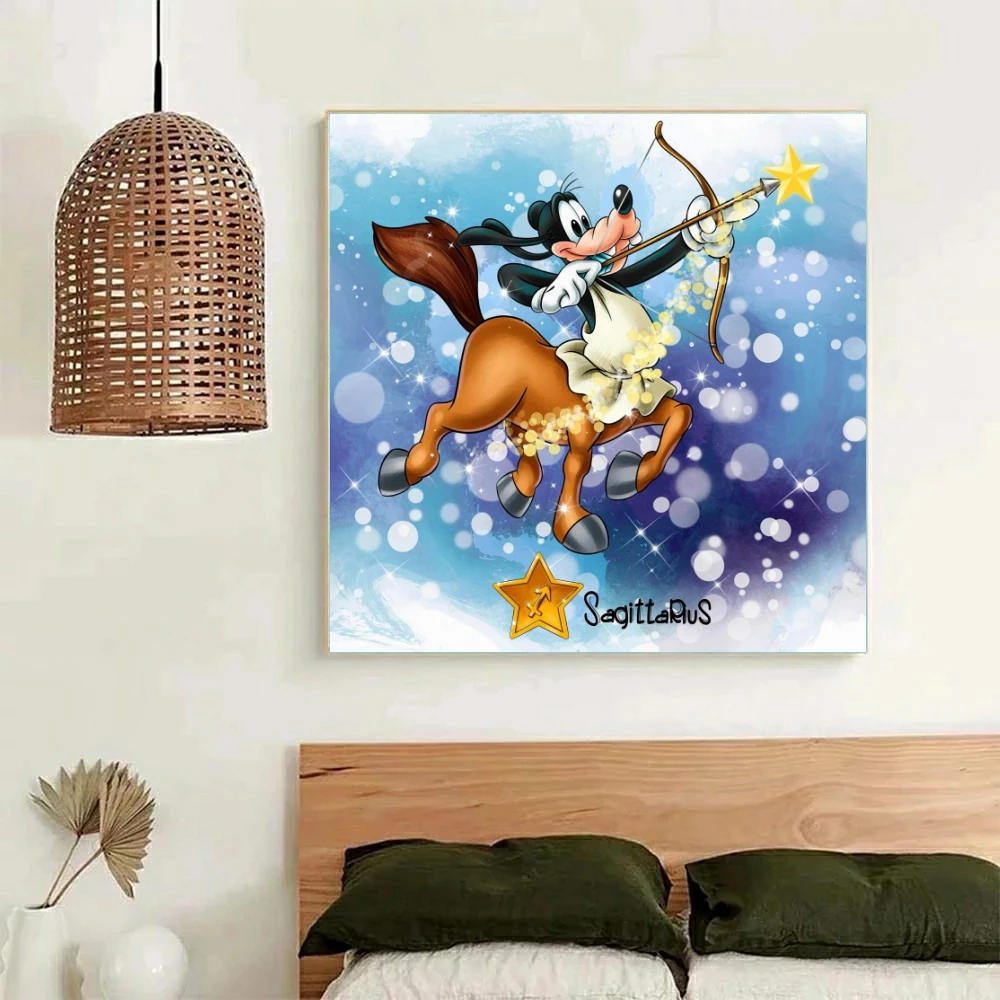 Description Picture 6 of itemDisney Characters Diy AB Diamond Painting Kits Mosaic Embroidery Winnie Micky Zodiac Signs Jewelry Cross Stitch Home Decor Gift