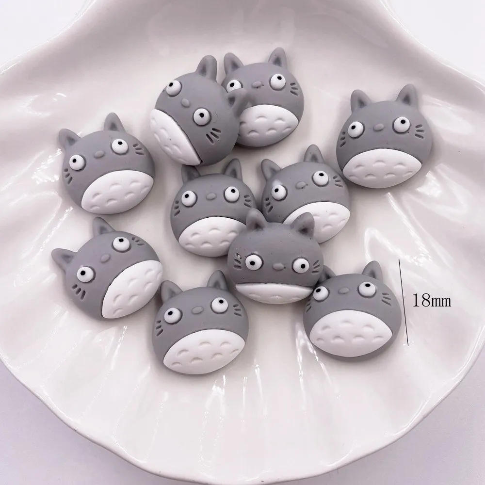 Description Picture 3 of item12PCS Hand Painted Resin Kawaii Colorful Varied Cartoon Flatback Cabochon Stone Scrapbook Decor Home Figurine Embellishments H71