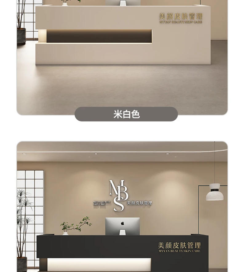 Description Picture 6 of itemPulpit Lectern Bar Counter Reception Restaurant Tables Cash Pulpitos Modern Office Desk White Luxurious Schreibtisch Furniture