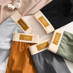 3Pcs Soft Cotton Men's Boxers Hombre Panties Man Breathable Underpants Sexy Sports Comfort Large Size L-4XL  Male Boxers