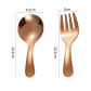 Rose gold 2pcs