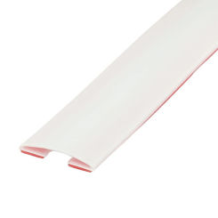 Bottom Seal Strip Edge Flexibility Guard Parts Protector Self-Adhesive Stopper White/Black/Gray Silicone Rubber