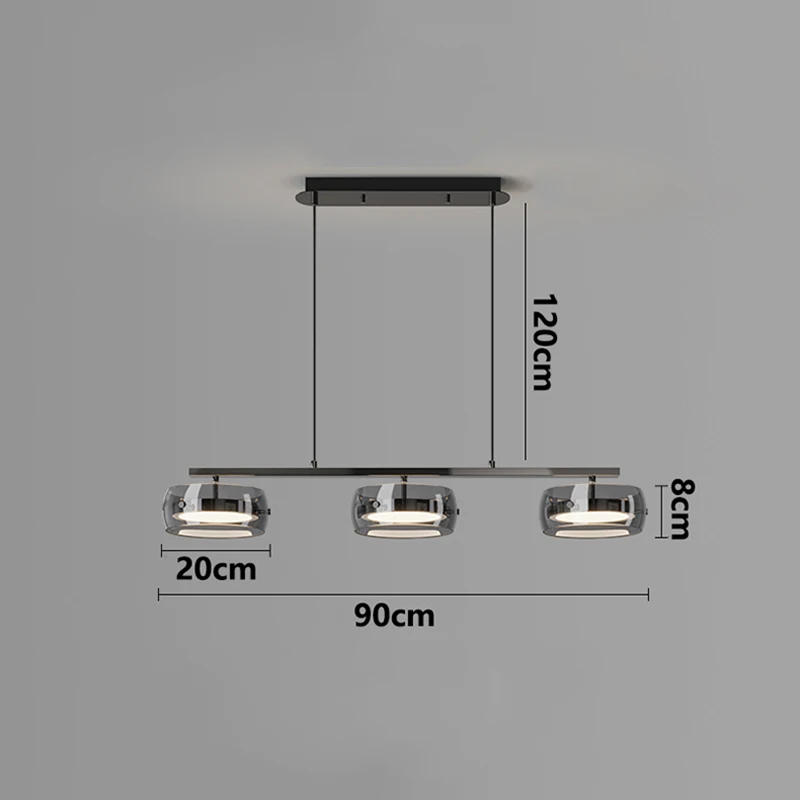 Description Picture 4 of itemModern dine dining room Pendant lights indoor lighting Ceiling lamp hanging light led Chandeliers for living room indoor lightin