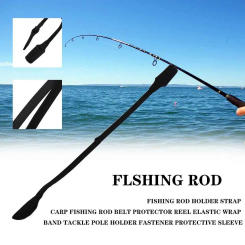 Pole Holder Adjustable Rod Cover Protector Fishing Rod Socks Fishing Pole Sleeves Fishing Rod Tip Cover Fishing Rod Tube Case