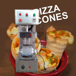 High Efficiency Sea Snail Shape Pizza Cone Making Machine Food Snack Baking Display Electric Stainless Steel Bread Bakery Oven