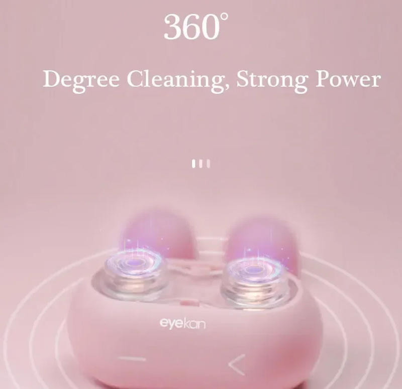 Description Picture 5 of itemContact Lenses Cleaner Ultrasonic With Removable Box 110KHz Remove Tear Protein Cleaning Machine Portable Contact Lenses Case