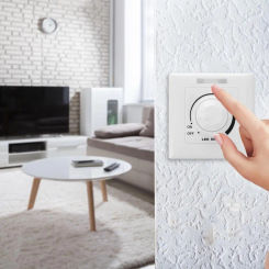 DC 0-10V LED Dimmer Switch Adjustable Controller LED Driver Dimmer For Dimmable Light Downlight Spotlight Bulb