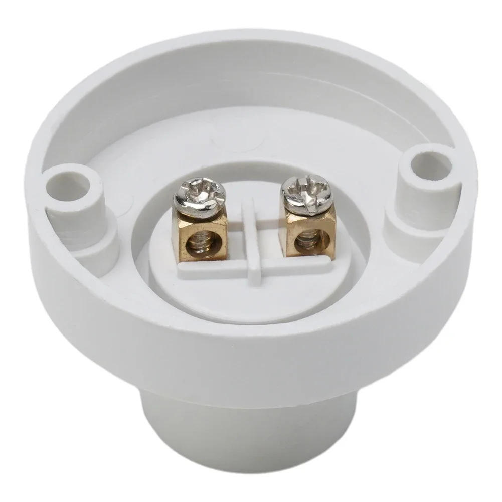 Description Picture 5 of item10Pcs E14 Light Bulb Holder Base Fitting Screw Cap LED Light Socket White Lamp Fixing Adapter Converter 100-230V Lamp Base