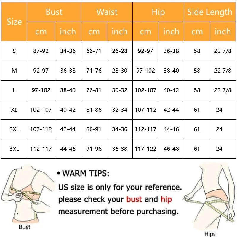 Description Picture 5 of itemSexy Full Slip Shapewear Women Dress Off Shoulder Bodycon Strapless Underdress Smooth Compression Body Shaper Slimming Waist
