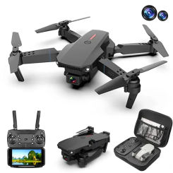 2024 E88Pro RC Drone 4K Professinal With 1080P Wide Angle HD Camera Foldable Helicopter WIFI FPV Height Hold Gift Toy