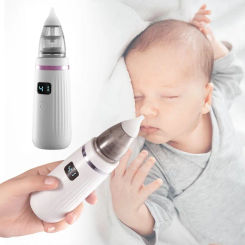 3-in-1 Electric Nasal Aspirator Baby Absorber Equipment Silent Utensils Obstruction Rhinitis Cleaner New Born Items Care Tools