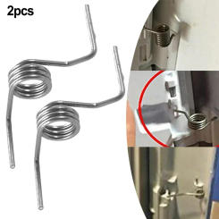 2Pcs Refrigerator Door Spring For Samsung DA81-01345B Fridge French Hinge Springs Household Freezers Replacement Parts