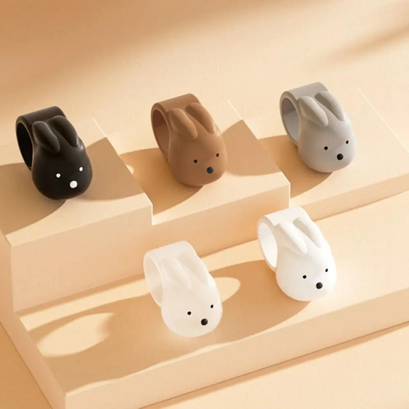 Description Picture 6 of itemNew Silicone Door Handle Crash Pad Anti-damage Furniture Fittings Door Stopper Wall Protectors Doorstop Door