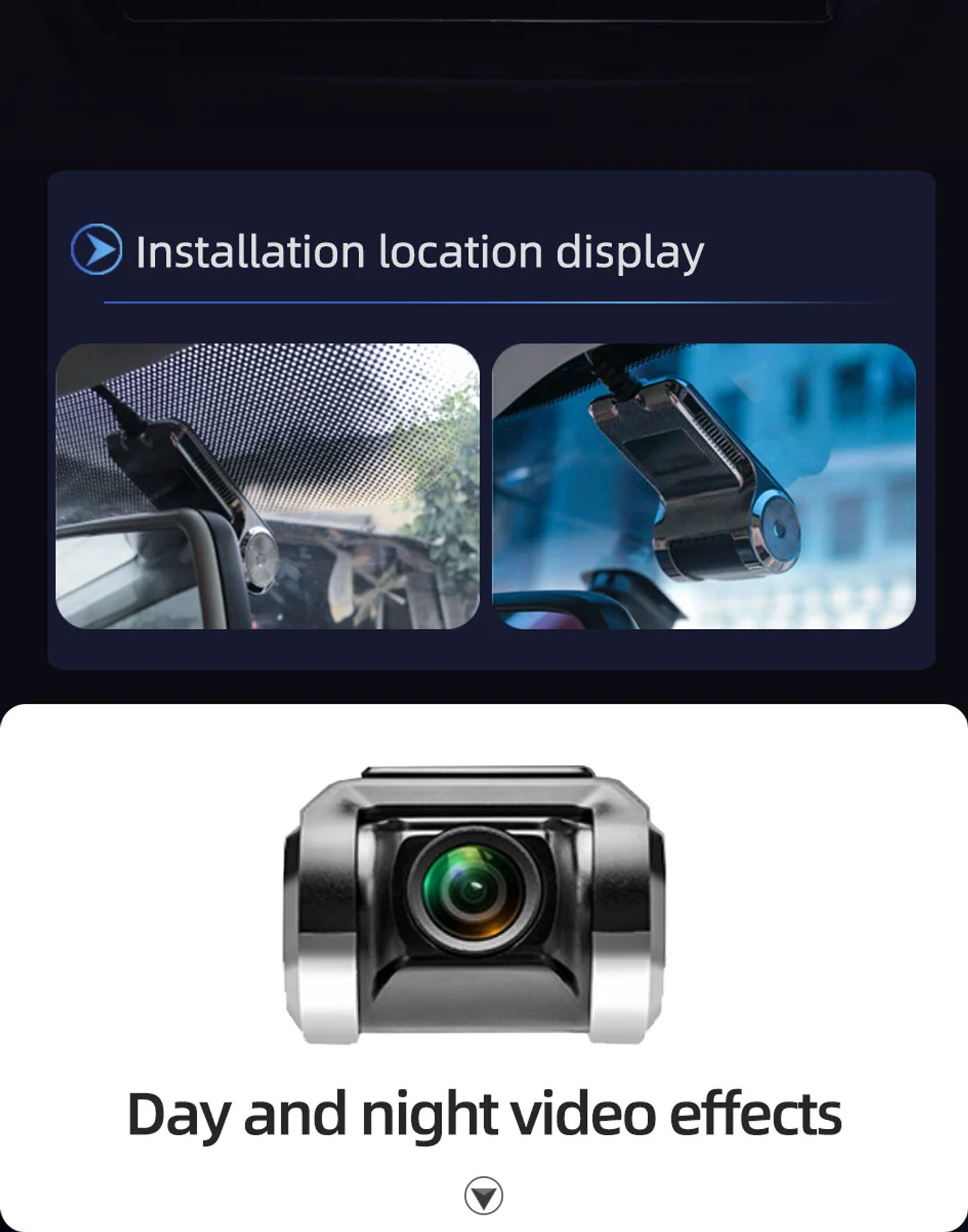 Description Picture 6 of itemCar DVR ADAS LDWS Dash Cam Full HD 1080P Dash Cam For DVD Android Player Navigation Unit Auto Audio Voice Alarm Video Recording