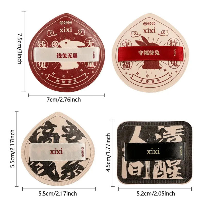 Description Picture 3 of itemConcealer Beginner Beauty Gift Blend Puffs Air Cushion Puff Cosmetic Puff Set Makeup Sponge Puff Foundation Powder Puff