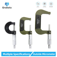 External Micrometer Set Outside Micrometer Micro Meter Mechanical Micrometers Measuring Tools Micrometric Gauges For Measurement
