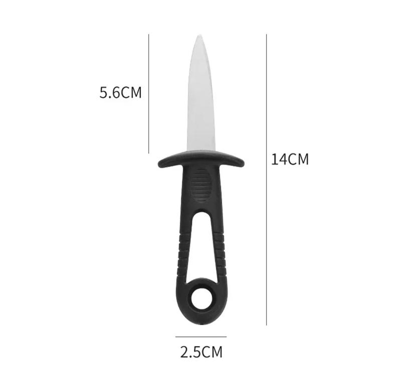 Description Picture 2 of itemStainless Steel Oyster Tool Seafood Knife For Seafood Shell Opening Multi Use Pry Knives Open Oysters And Shells Directly