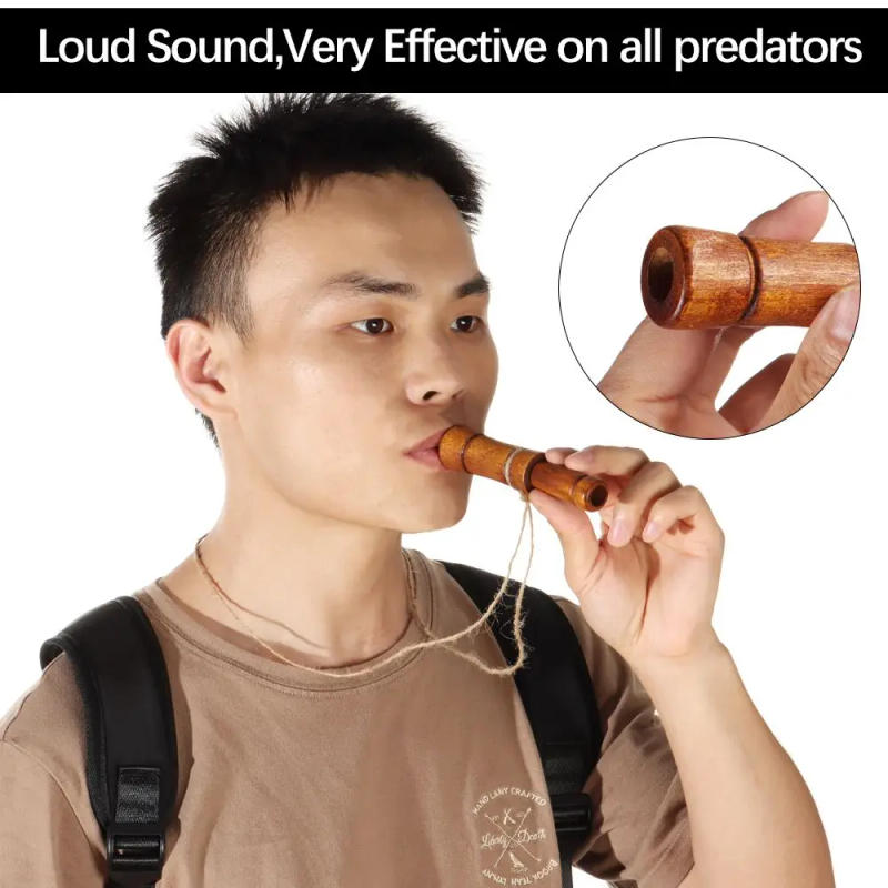 Description Picture 3 of itemAccessory Realistic Sound Whistle Duck Commander Hunting Wooden Whistle Lures Duck Calls