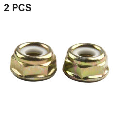 2PCS Nuts Left-Hand Thread M10 For Strimmer Brush Cutters Brushcutter Lawn Mower Accessories Garden Power Tools Spare Parts