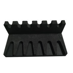 Lightweight Handgun Display Stand 6 Slot EVA Foams Handgun Rack Universal Protective Holsters Accessories