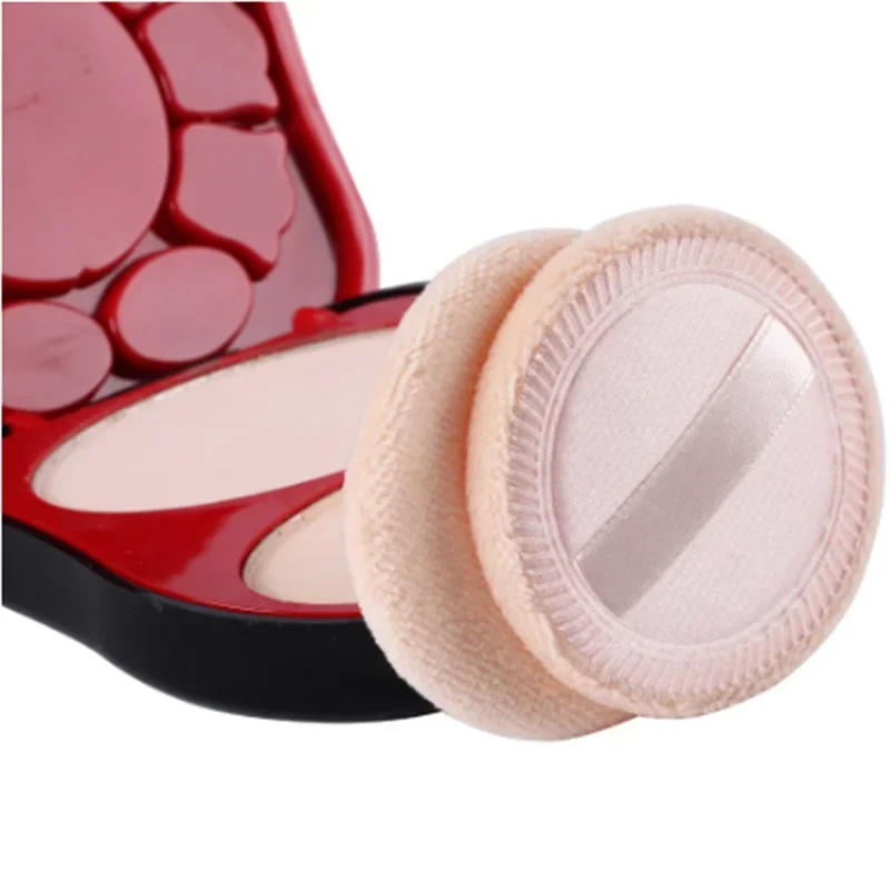 Description Picture 4 of item6pcs Round Facial Powder Foundation Puff ,Portable Soft Cosmetic Puff For Makeup Application, Beauty Tool Essential Make Up