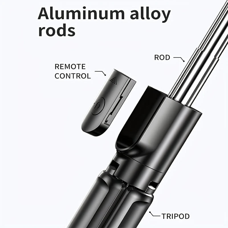 Description Picture 4 of itemBluetooth Selfie Stick 360° Rotate Monopod Tripod Remote Control for Phone Detachable Shutter Extendable Handheld Holder Stick