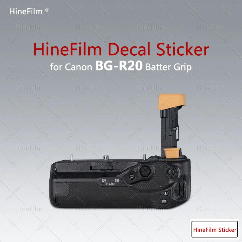 Description Picture 3 of itemHinefilm Skin for BG-R20 Camera Battery Grip Sticker For Canon R5II R5M2 R5 R6 R6M2 Camera Battery Skin BG R20 Protector BGR20