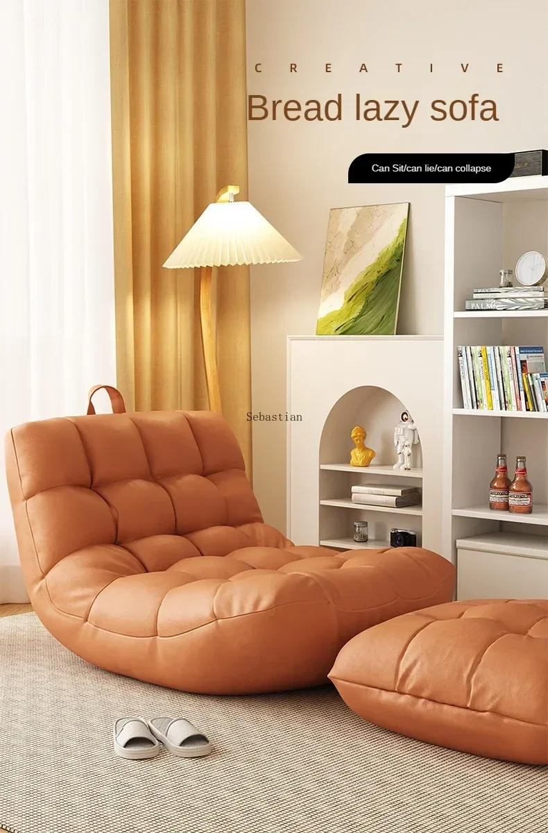 Description Picture 2 of itemSolo Sofa Lazy Couch Tatami Living Room Bedroom Lovely Leisure Single Chair Reading Chair Balcony Rocking Chair  Sofa Bed