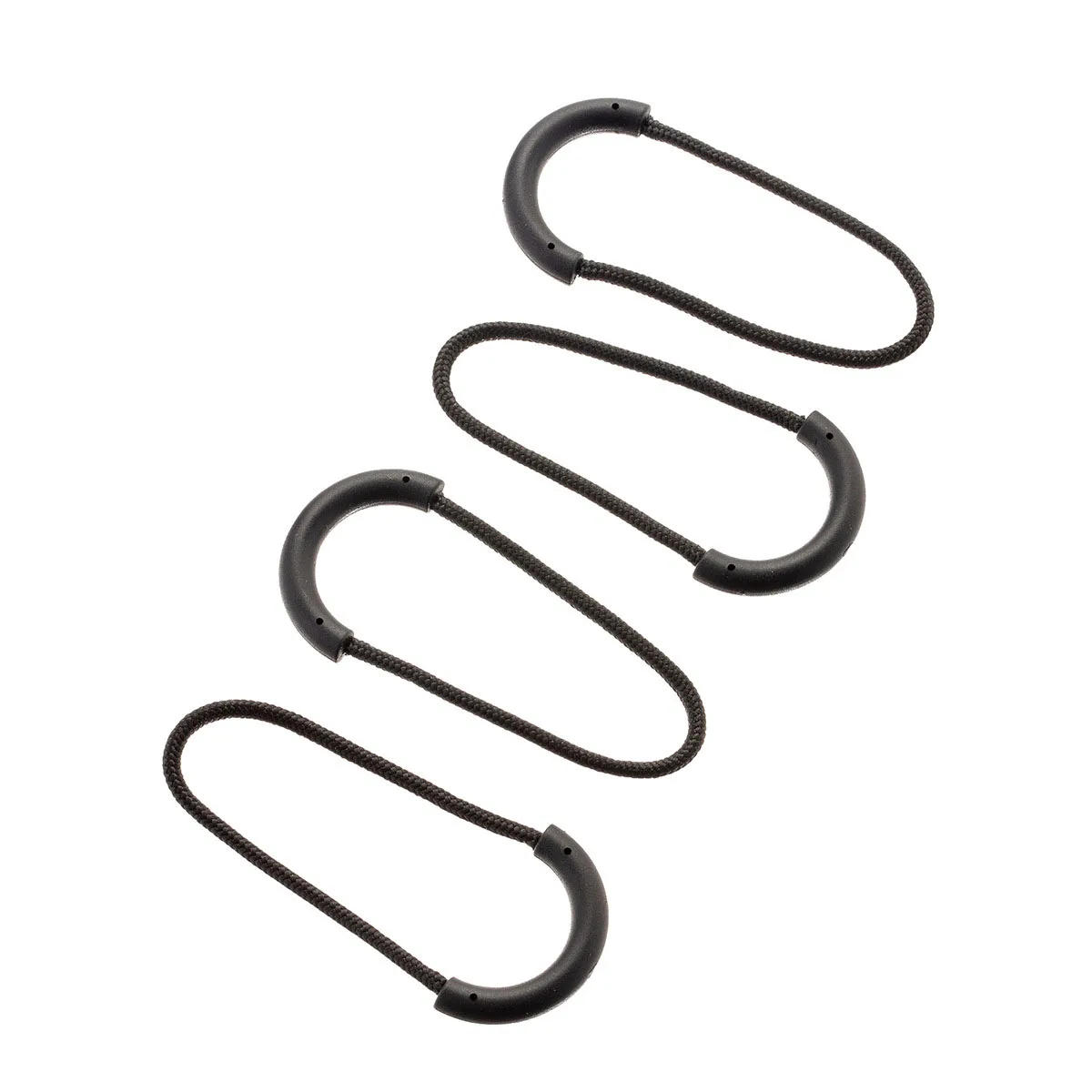 Description Picture 6 of item10pcs Plastic Zipper Pulls Cord Zip Puller Clip Durable Replacement Ends Lock Clothing Backpack Luggage Accessories Black