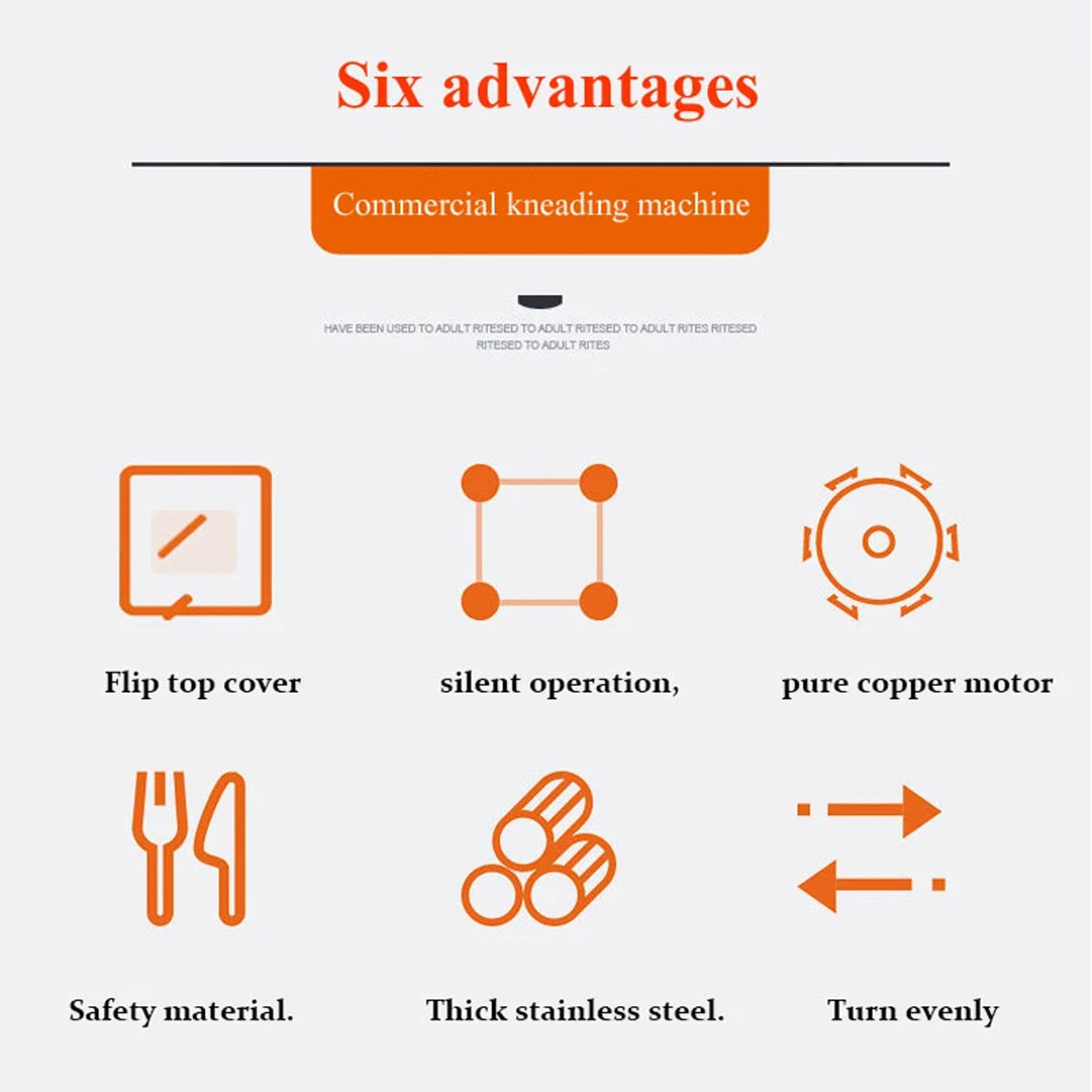 Description Picture 6 of itemAutomatic Dough Divider Round Ball Maker Commercial Pizza Bread Dividing Dough Cutter Rounder Machines