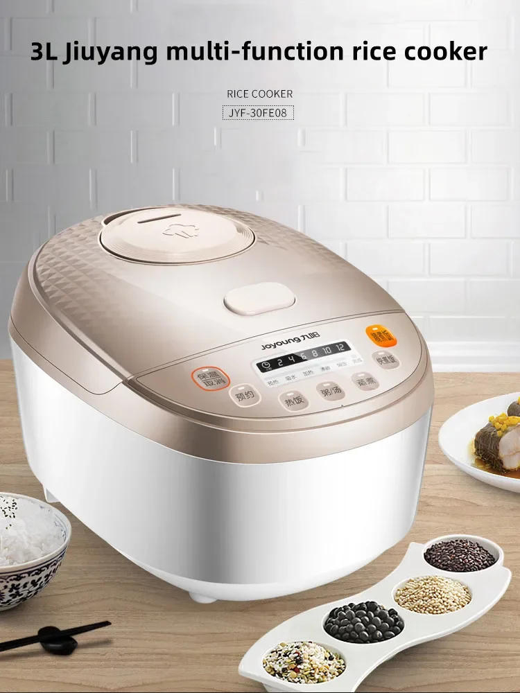 Description Picture 2 of itemJoyoung Electric Cooker Intelligent Reservation Non-stick Inner Bladder Multicooker Cooking Appliances Rice Cooker [JYF-30FE08]
