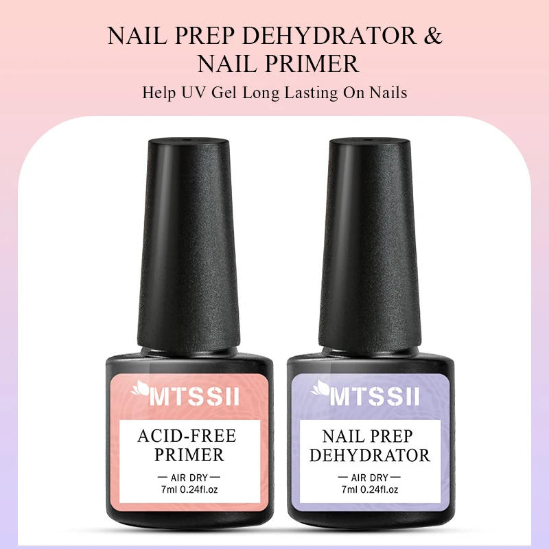 Description Picture 3 of itemMtssii 6ML Nail Prep Dehydrator Natural Nail-Primers Gel Nail Polish Air Dry Soak Off Base Top Coat Nail Art Varnish Manicure