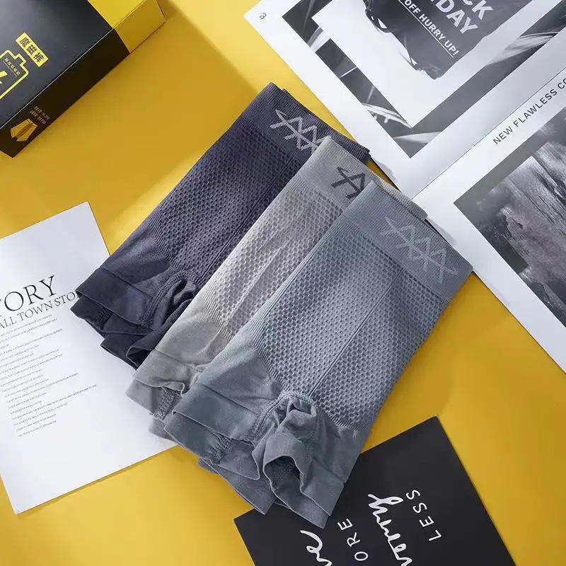 Description Picture 3 of itemMen's Magnetic Therapy Underwear Men Enlargement Underpants Health Boxer Shorts Tourmaline Prostate Breathable Pants